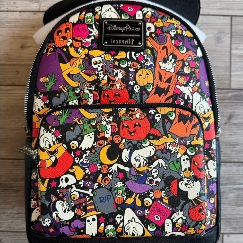 NWT Loungefly | Disney Parks Halloween Exclusive Loungefly Mini Backpack